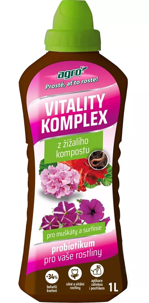 AGRO Vitality komplex Muškát a surfinie 1 l